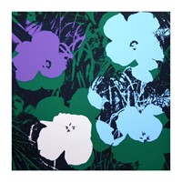 Andy Warhol "Flowers 11.64" Silk Screen Print from