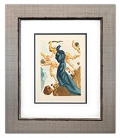 Salvador Dali- Original Color Woodcut on B.F.K. Ri