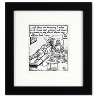 Bizarro, "Cat and Mouse Therapy" is a Framed Origi