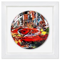 Cecily Brown, "Lobsters Walk Hand in Hand" Framed