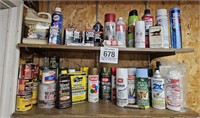 Paints, oils, etc.