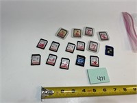 15 SD Memory Cards