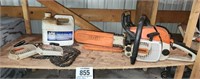 Stihl 028 AV chainsaw 16" bar w/ extras