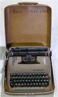 (JL) Smith Corona Portable Typewriter, Silent
