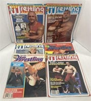 (Z) Vintage 1980’s wrestling magazines Hogan and