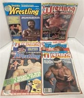 (Z) Vintage 1980’s wrestling magazines Andre and