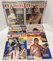 (Z) Vintage 1980’s wrestling magazines times the