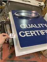 Ford Quality Certifed Sign