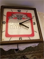 Bud Lite Clock - Needs Repair