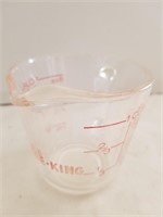 Vintage Fire King - 1 Cup/80z Measuring Cup