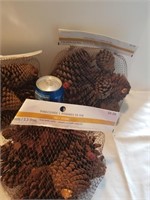 (5) Bags Crafting Scented Pine Cones (New)