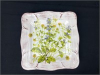 Hand painted dish, sir, la table, dishwasher, safe