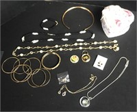 Jewelry Pieces Bracelets, Necklaces, Jewelry Box