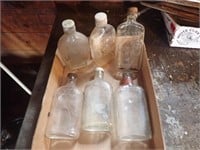 Several Vintage Collector Bottles