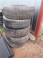 (5) 16" Wagon Tires - Assorted Widths