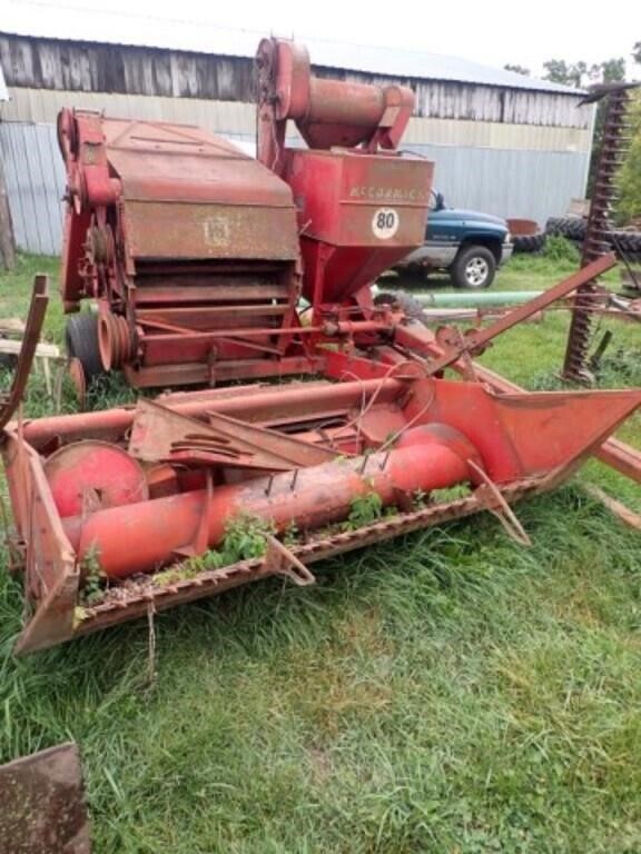 McCormick 80 Combine w/ Reel For Parts