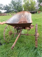 Trailer Grass Seeder On Steel