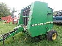 John Deere 375 5x4 Bales, New Tires & Alarm,