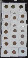 29 Indian Cents 1879-1909 G-F (not consecutive).