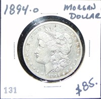1894-O Morgan Dollar VF.