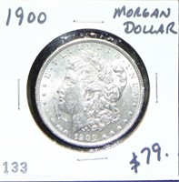 1900 Morgan Dollar MS.