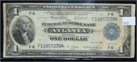 Series 1914 $1 National Currency, Atlanta, Ga.