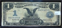 Series 1899 $1 Silver Certificate "Black Eagle".