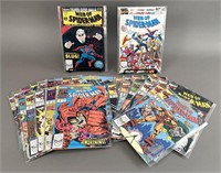 29 Marvel Web of Spiderman Comics 1988 - 1989