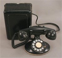 1920's Vintage Bakelite D1 Phone with Ringer Box