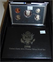 1998-S Premier U.S. Silver Proof Set.