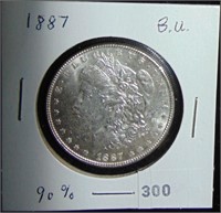 1887 Morgan Dollar MS.