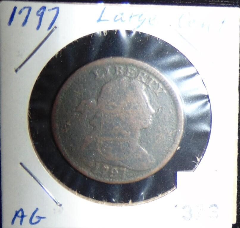 1797 Large Cent AG.