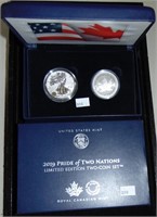 2019 Pride of Two Nations 2-Coin Set: