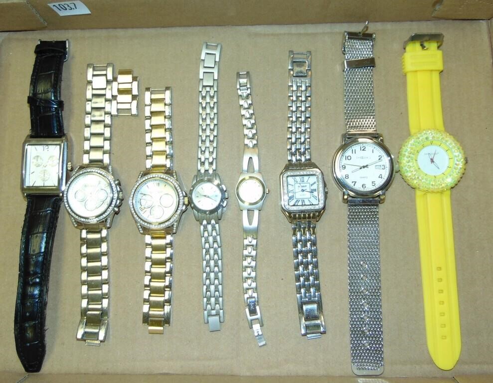 Variety of Fashion Watches.