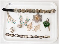 Variety of Sterling Jewelry.