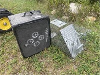 BOW TARGET AND LIVE TRAP