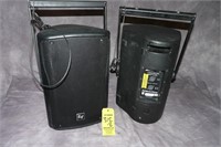 Lot (6) Electro-Voice ZX1-90 Black 8 Inch 2-Way Fu