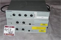 Lot (2) Aphex 124A 10/4 Audio Interfaces and (1) 1