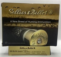 (OO) Sellier & Bellot 12 Gauge SB Buck Shot
