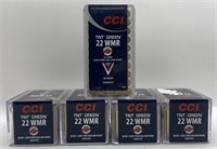 (OO) CCI 22 WMR Lead-Free Hollow Point Cartridges
