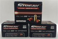 (OO) Streak 9mm Non-Incendiary Rounds,