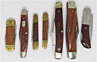 (6) Vintage Folding Pocket Knives;