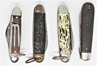 (4) Vintage Imperial/Colonial Pocket Knives