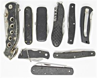(9) Vintage Pocket Knives for Parts/Repair