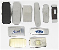 (10) Flat Vintage Pocket Knives