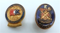 (2) US Navy Bureau of Ordnance Pin for Production