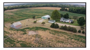 76 Acre+/- Farm With House & Buildings Valley Center KS