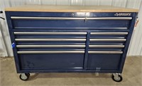 (CX) Husky Wood Top Tool Chest/ Work Bench With