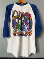 Vintage Queen North American tour concert T-shirt
