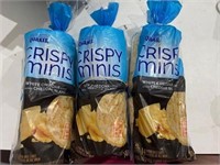 NEW (140g) 3PK Crispy Minis Rice Cakes BB: 03/2027